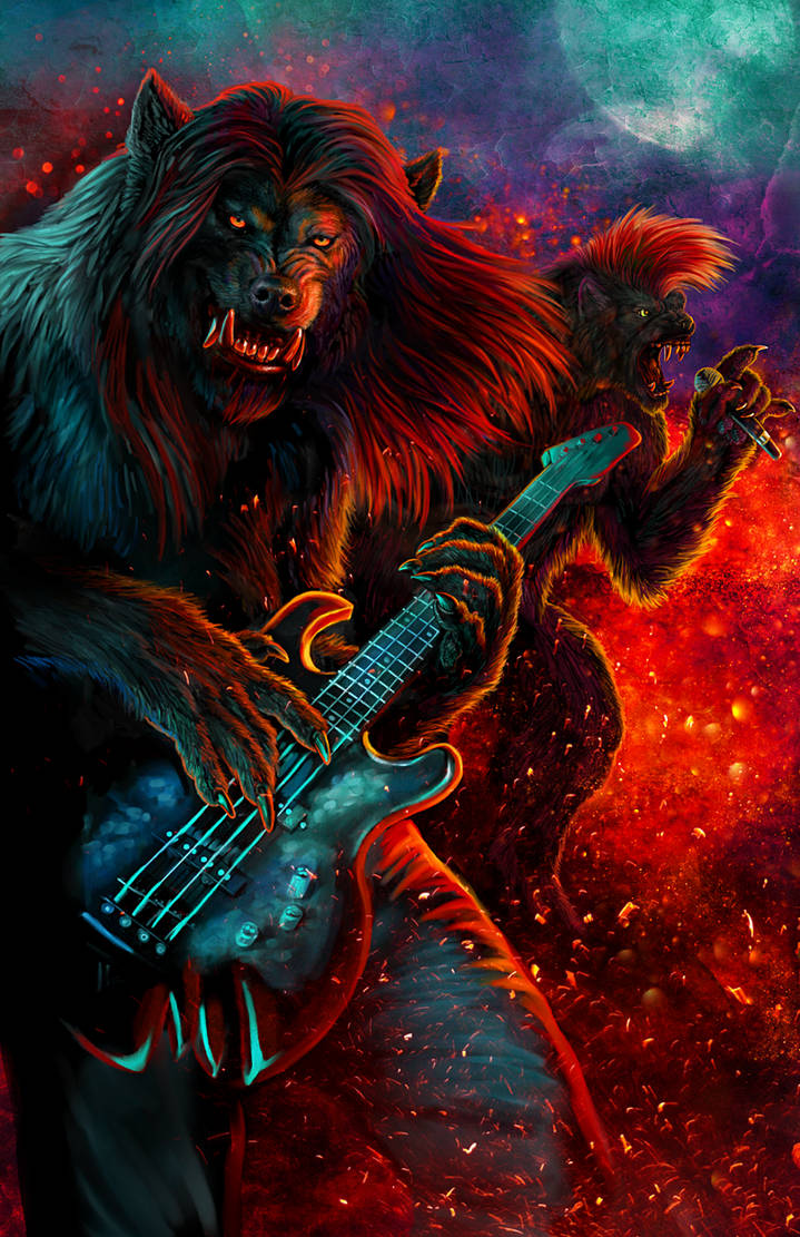 Werewolves Vs. Music by Viergacht