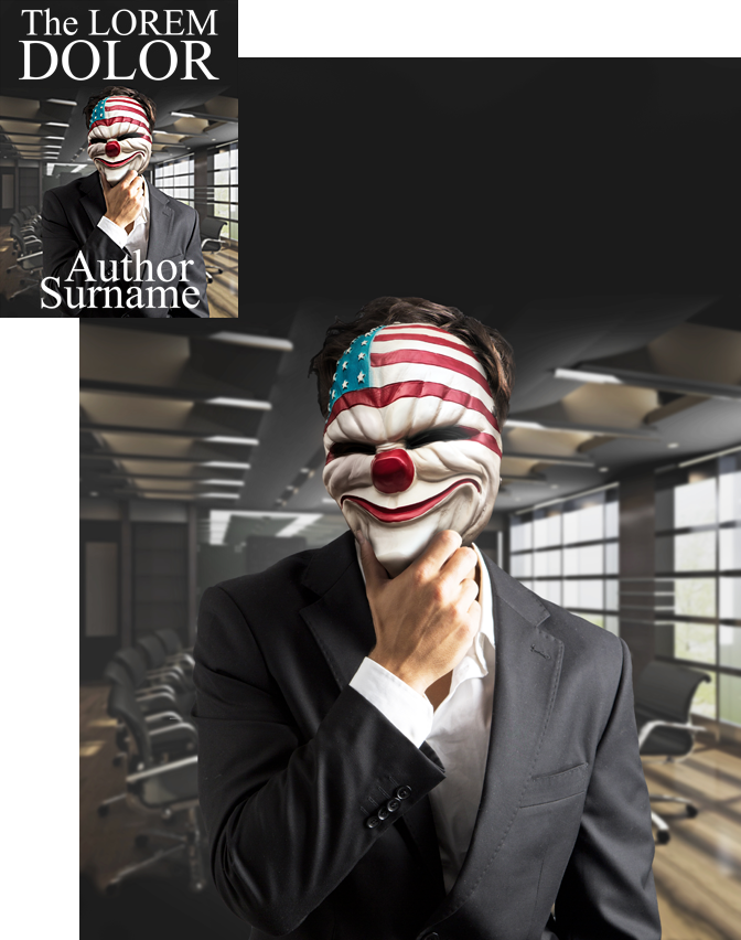 Corporate Clown Premade Book Cover