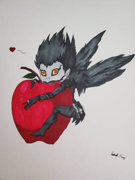 Ryuk loves his apple