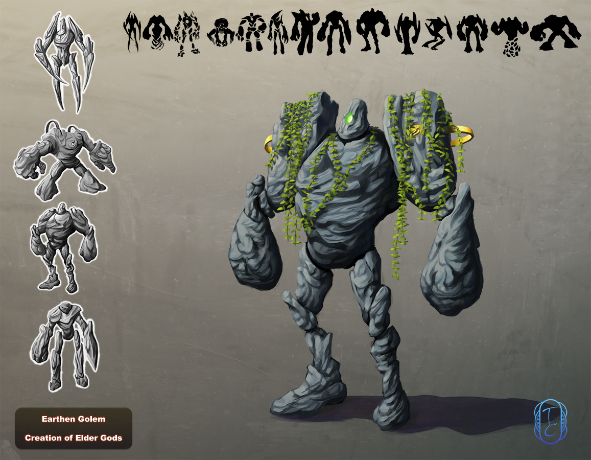 Earth Golem Concept