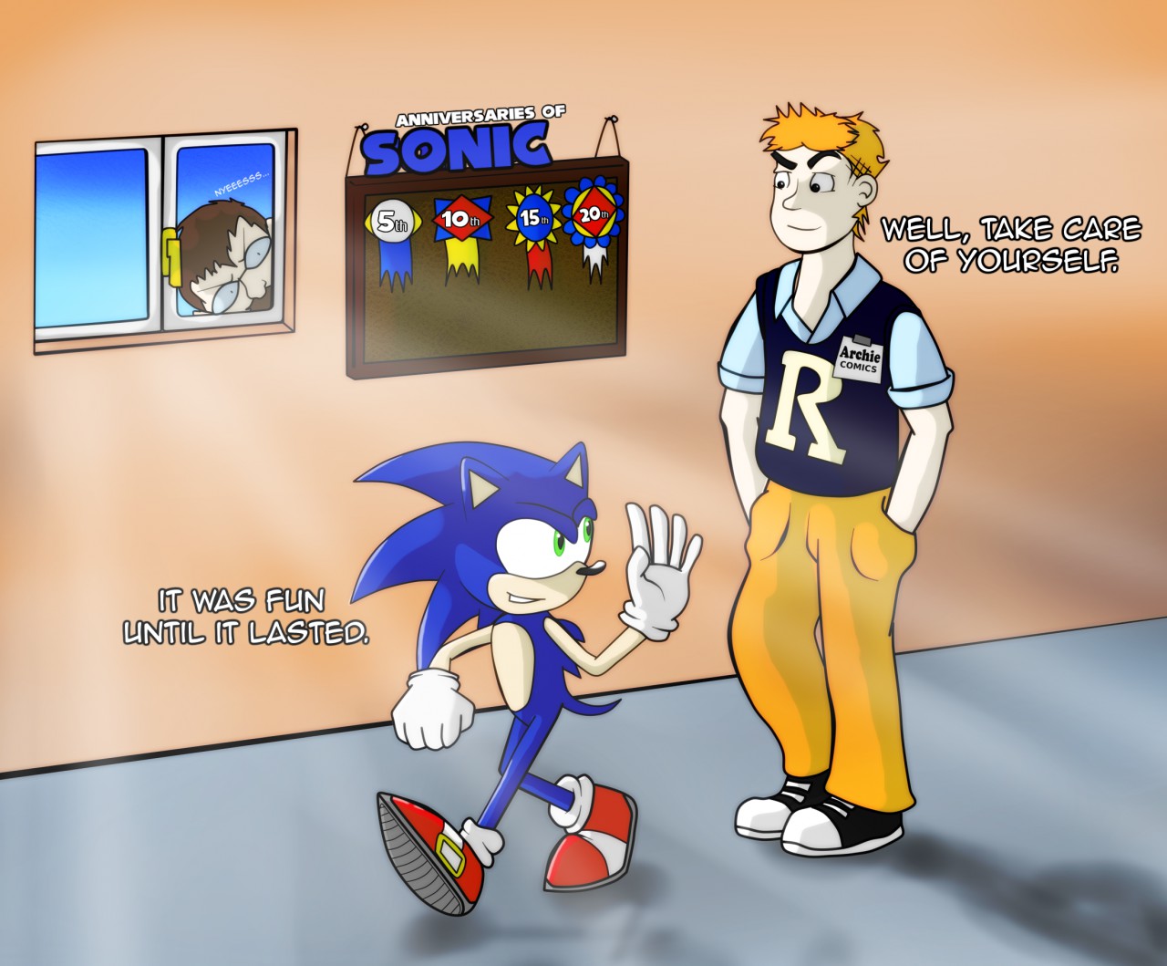 Sonic and Amy Comic by LittleYellowKitsune on DeviantArt