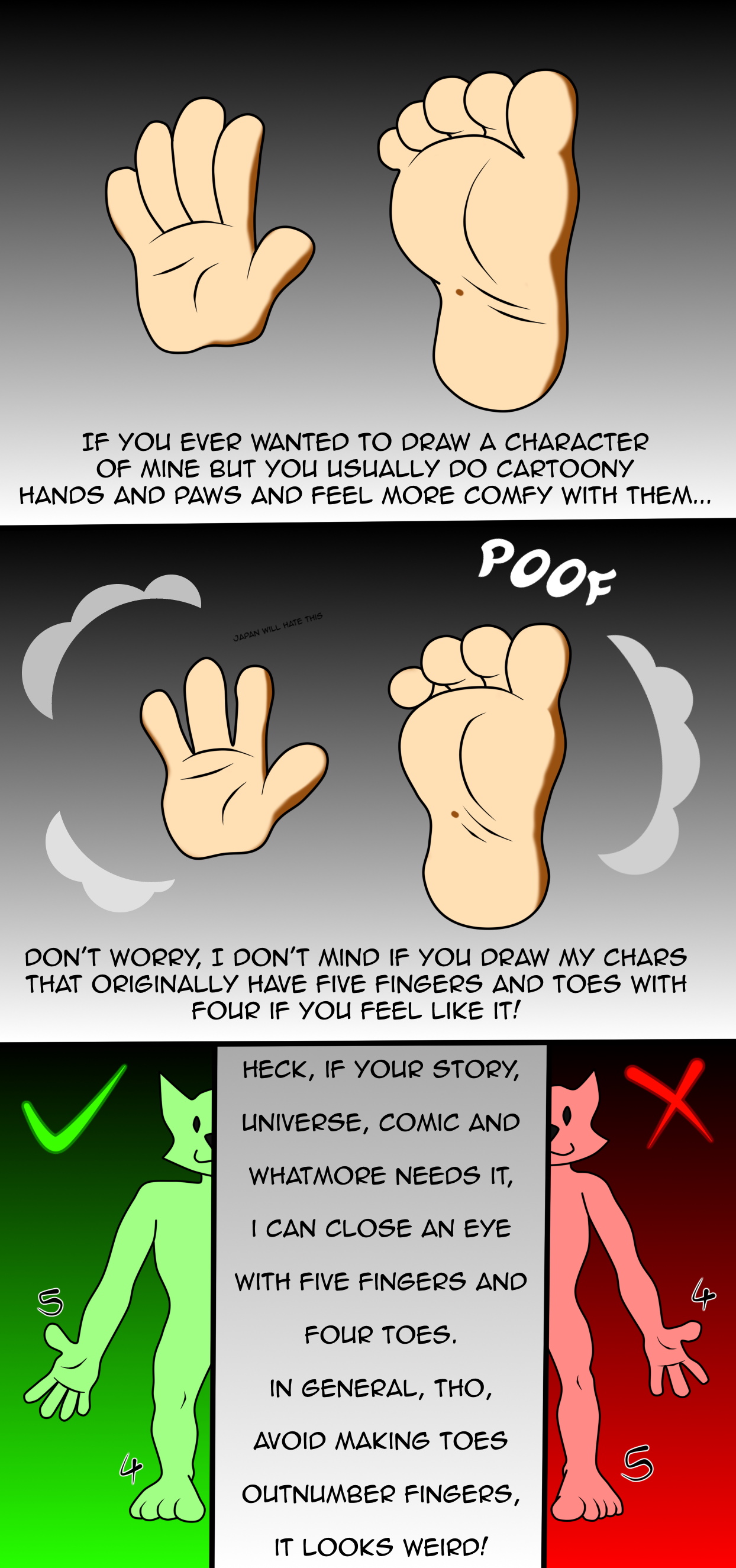 Deviantart Counting Toes How I Do It - Finger and Toe Count by RaxelMaestro on DeviantArt