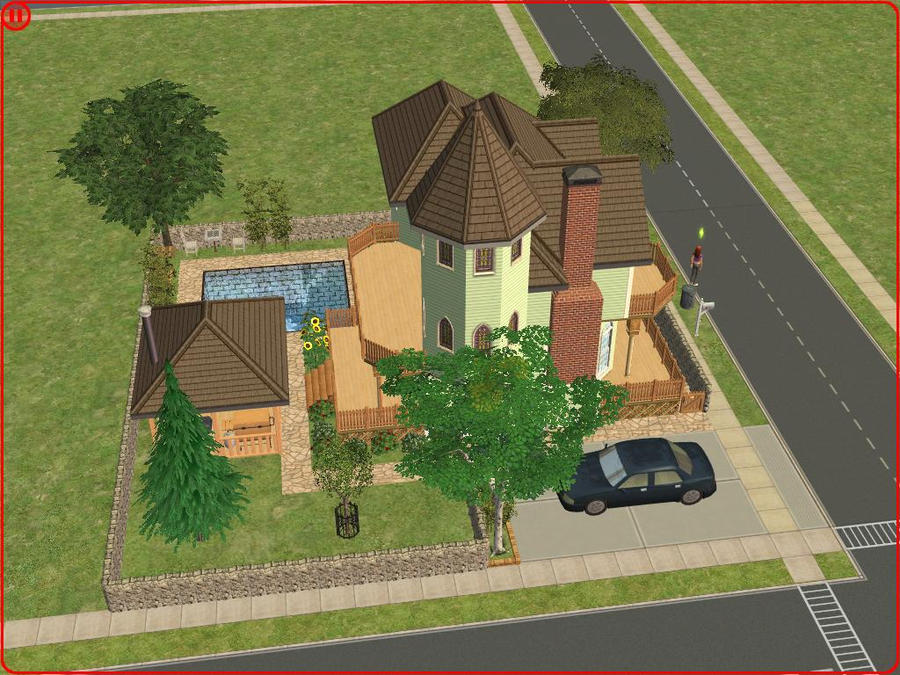 Sims 2 Small House By RamboRocky On DeviantArt sims-2-small-house-by-ramborocky-on-deviantart