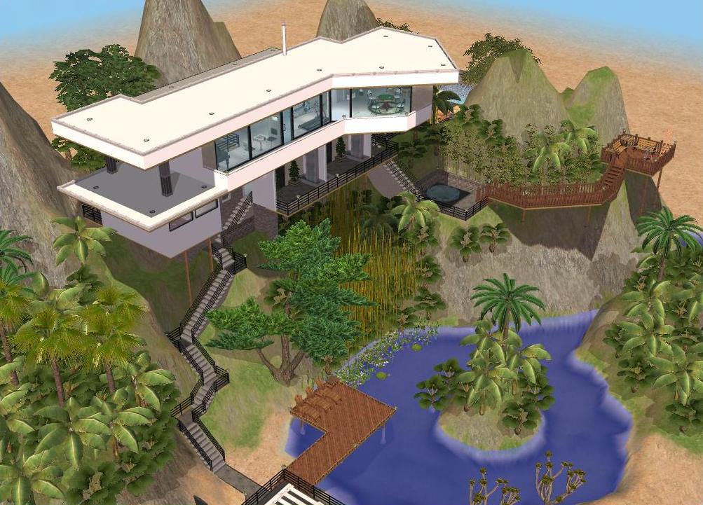 Sims 2 Living in the Hills