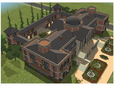 Sims 2 Luxury Mansion