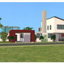 Sims 2 Modern minimalist style house