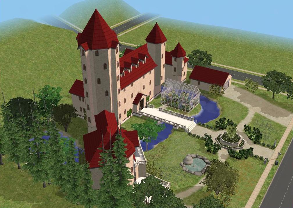Sims 2 castle