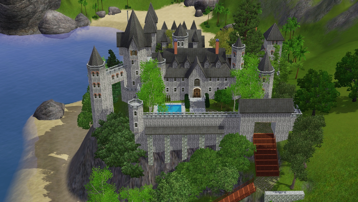 Sims 3 Castle