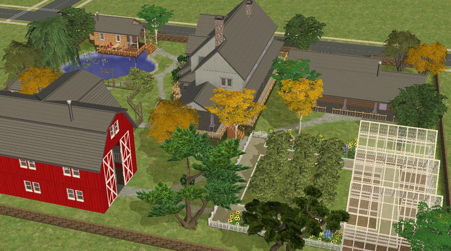 Sims 2 Farm by RamboRocky on DeviantArt