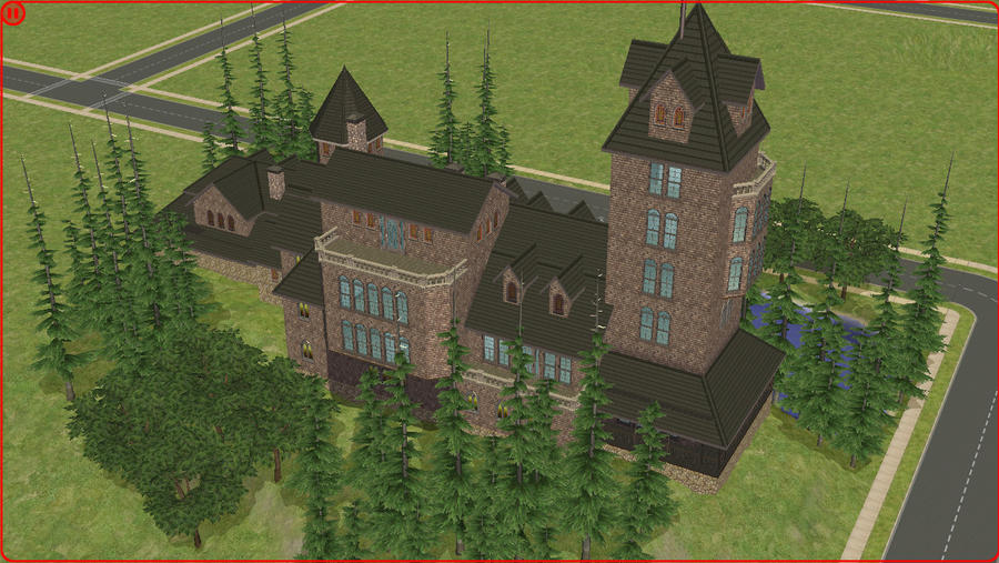 Sims 2 Castle