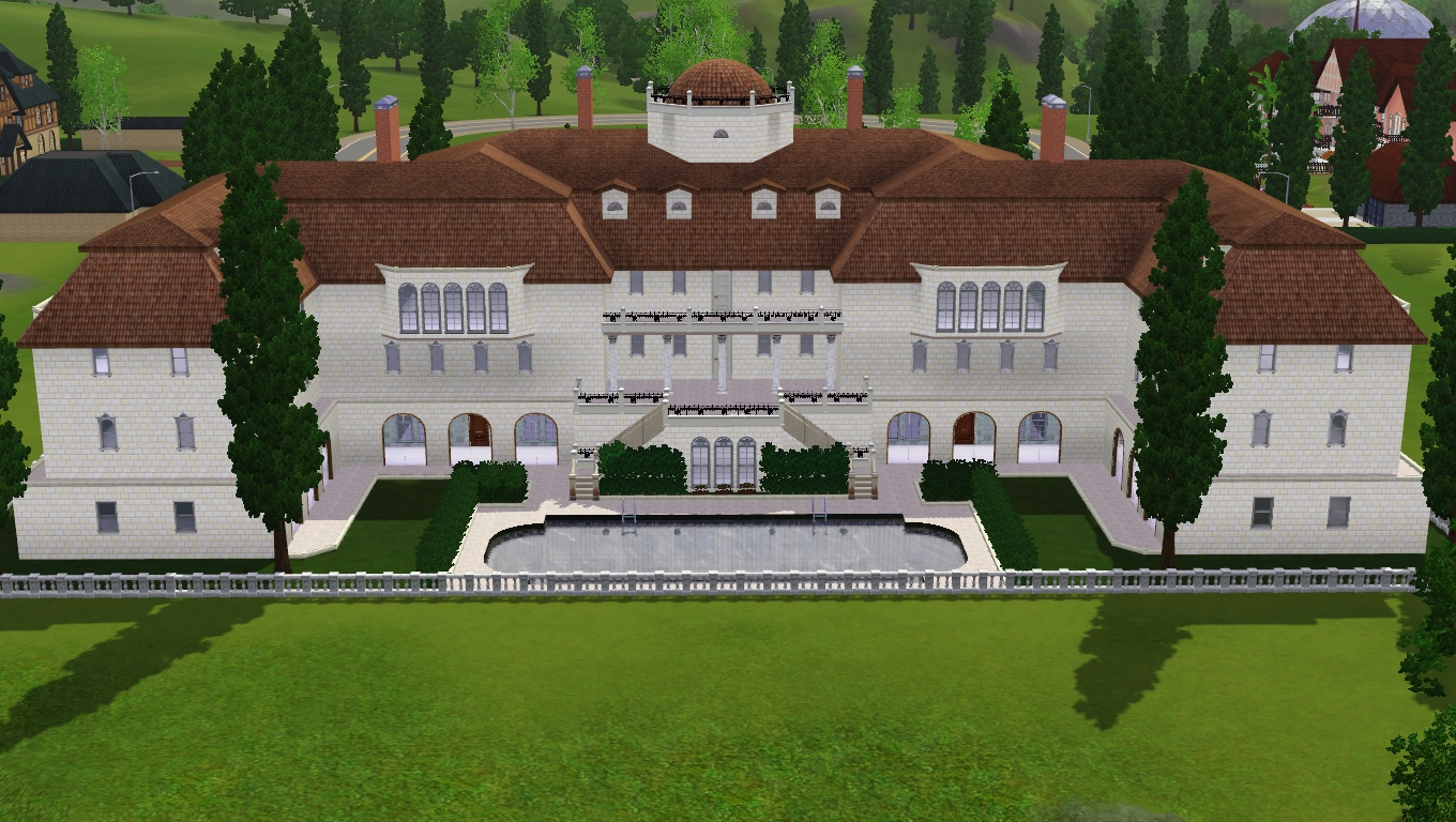 Sims 3 Luxury Mansion By RamboRocky On DeviantArt