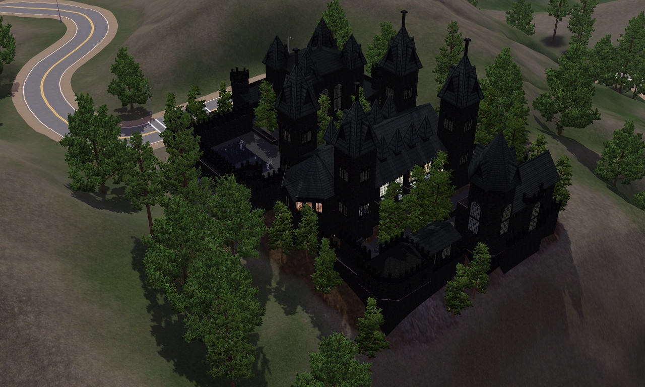 Sims 3 Dark Castle
