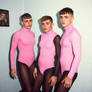 Sissies in 80 leotards and tights