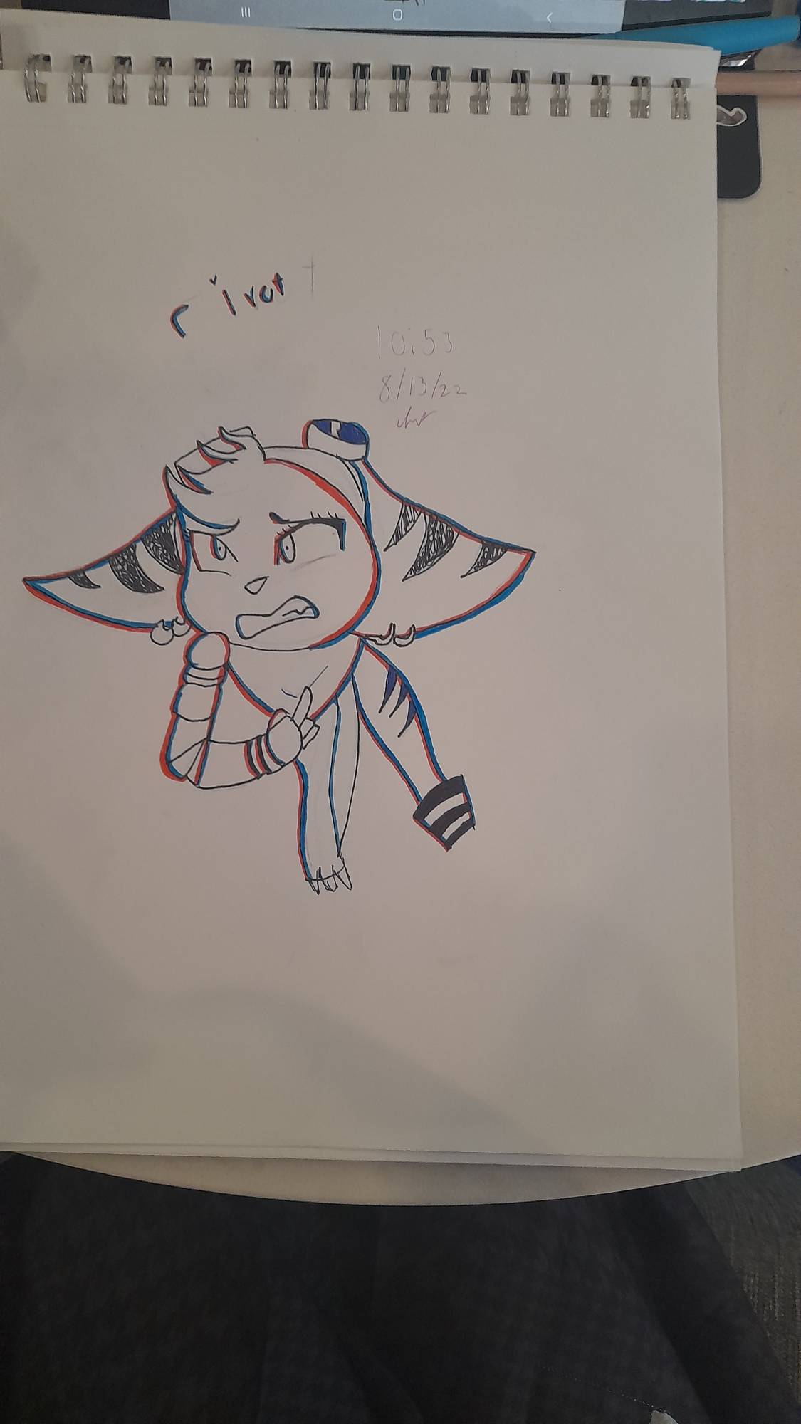 Rivet drawing (Ratchet and clank) by Daxtershappyness on DeviantArt