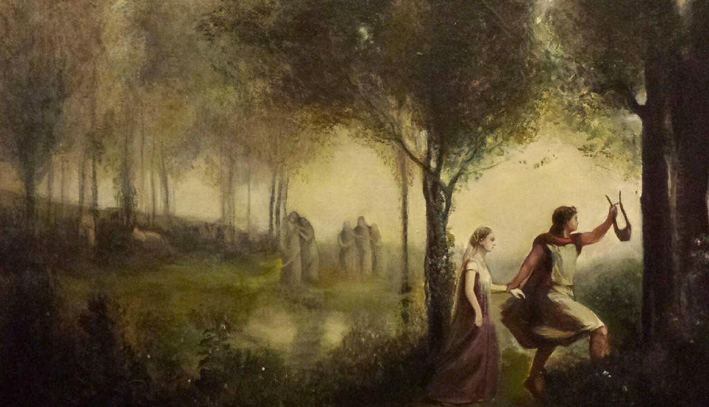 “Orpheus Leading Eurydice from the Underworld” - Jean-Baptiste-Camille
