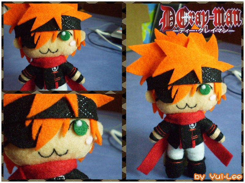 Felts craft: D. Gray-Man - Lavi Bookman Plushies