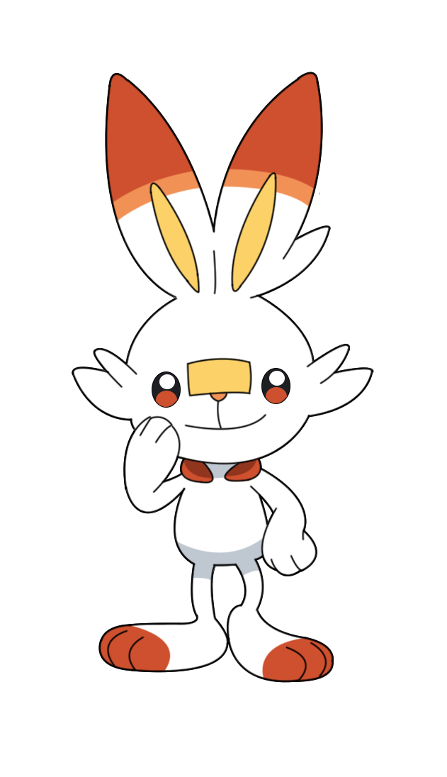Hibanny/Scorbunny HD Pokemon Anime Render by HankstermanArt on DeviantArt