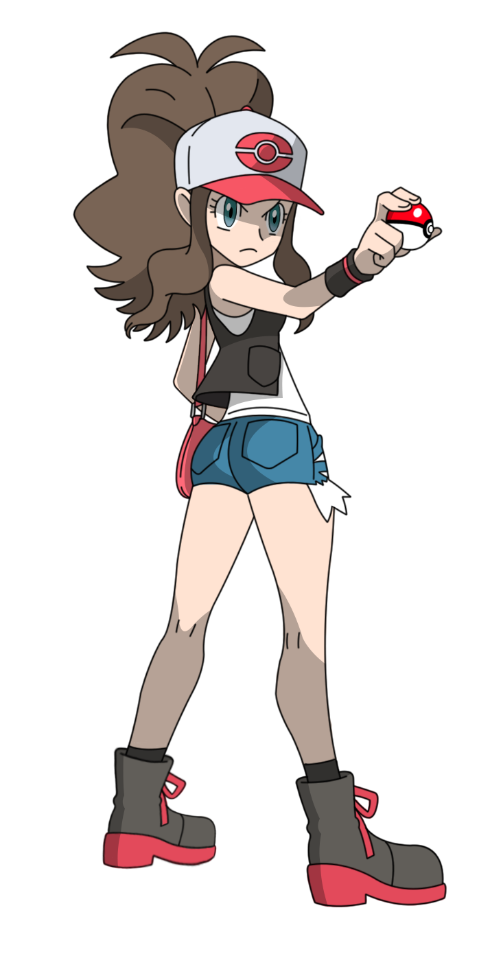 Pokemon - Hilda/Touko (HD Anime Render) by HankstermanArt on DeviantArt