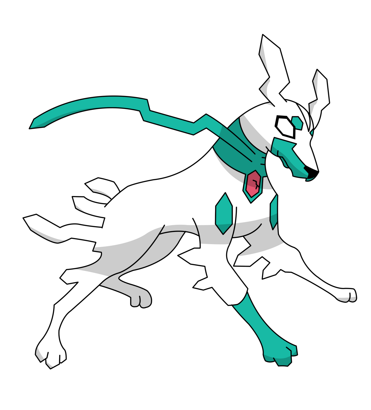 Pokemon - Shiny 10% Zygarde (HD Anime Render) by HankstermanArt on ...