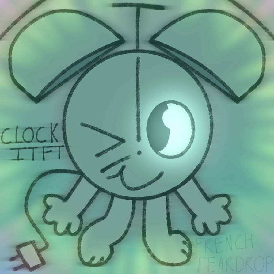 Clock Itft Computer Back Clock ITFT/It's Time For The (Art by me/French Td) by Frenchtd on ...