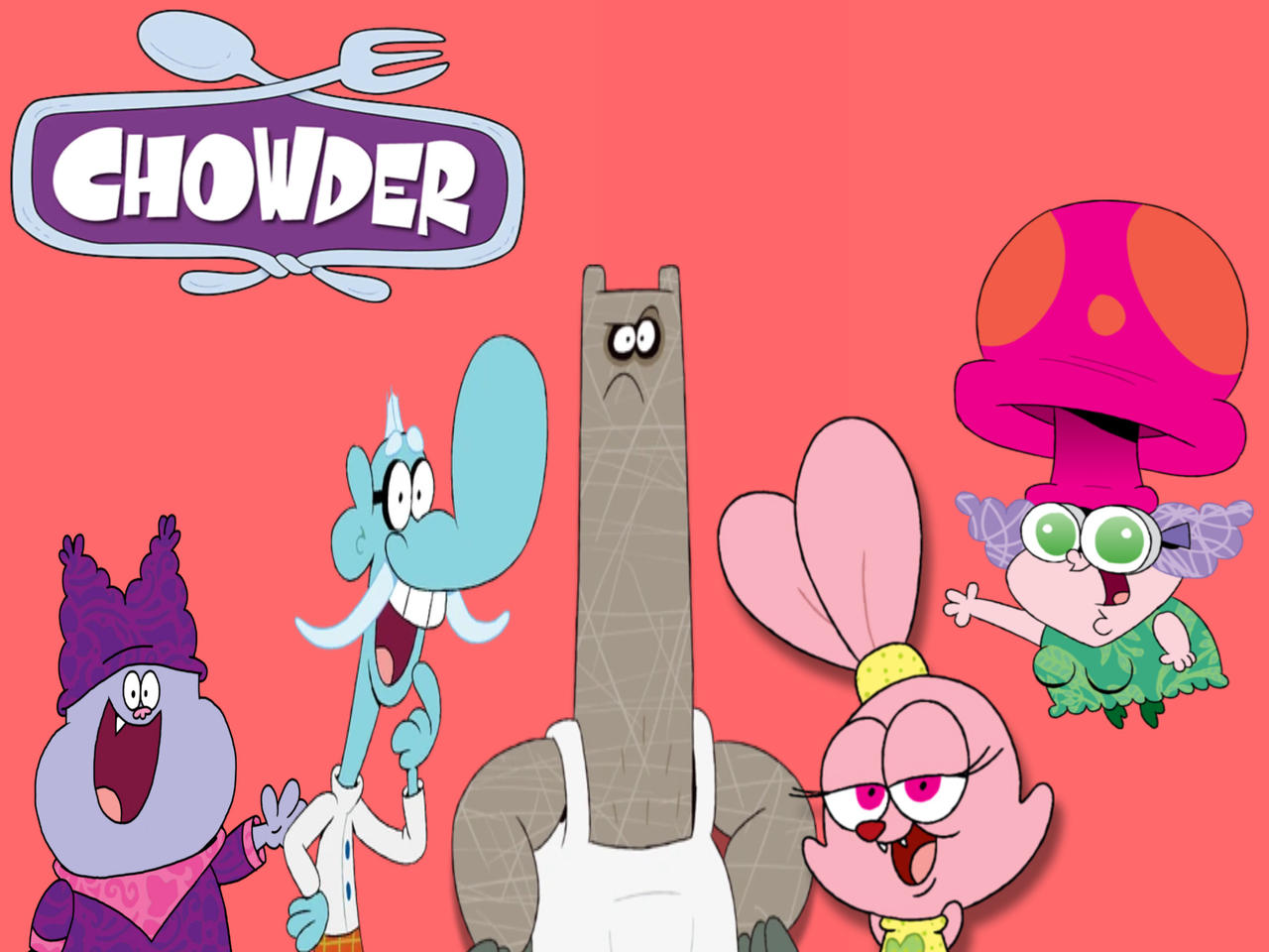 Chowder Backgrounds Chowder Cartoon Wallpapers by eidiriririr on DeviantArt