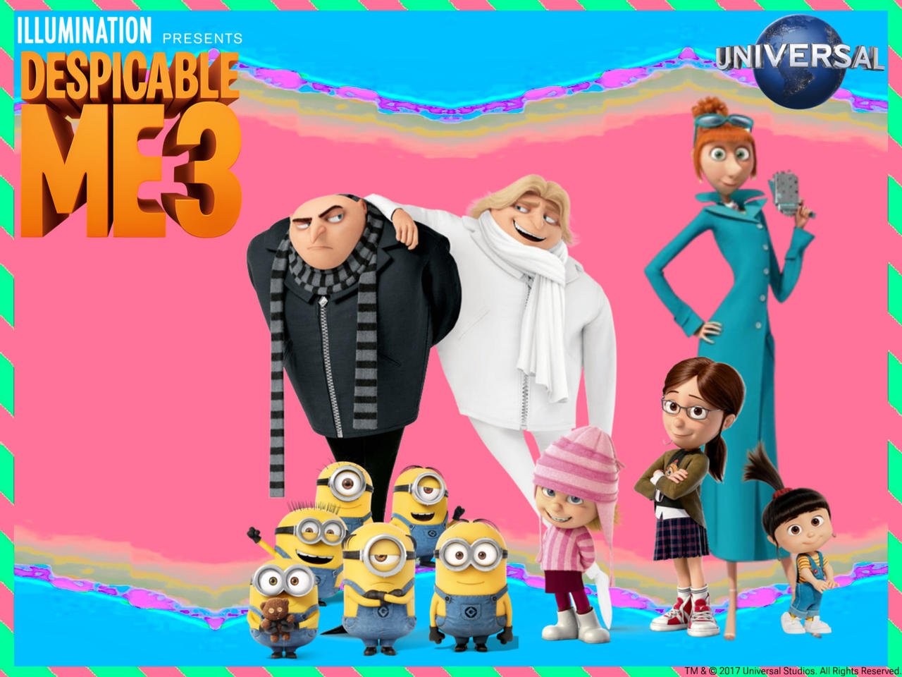 Despicable Me 3 Wallpapers by eidiriririr on DeviantArt