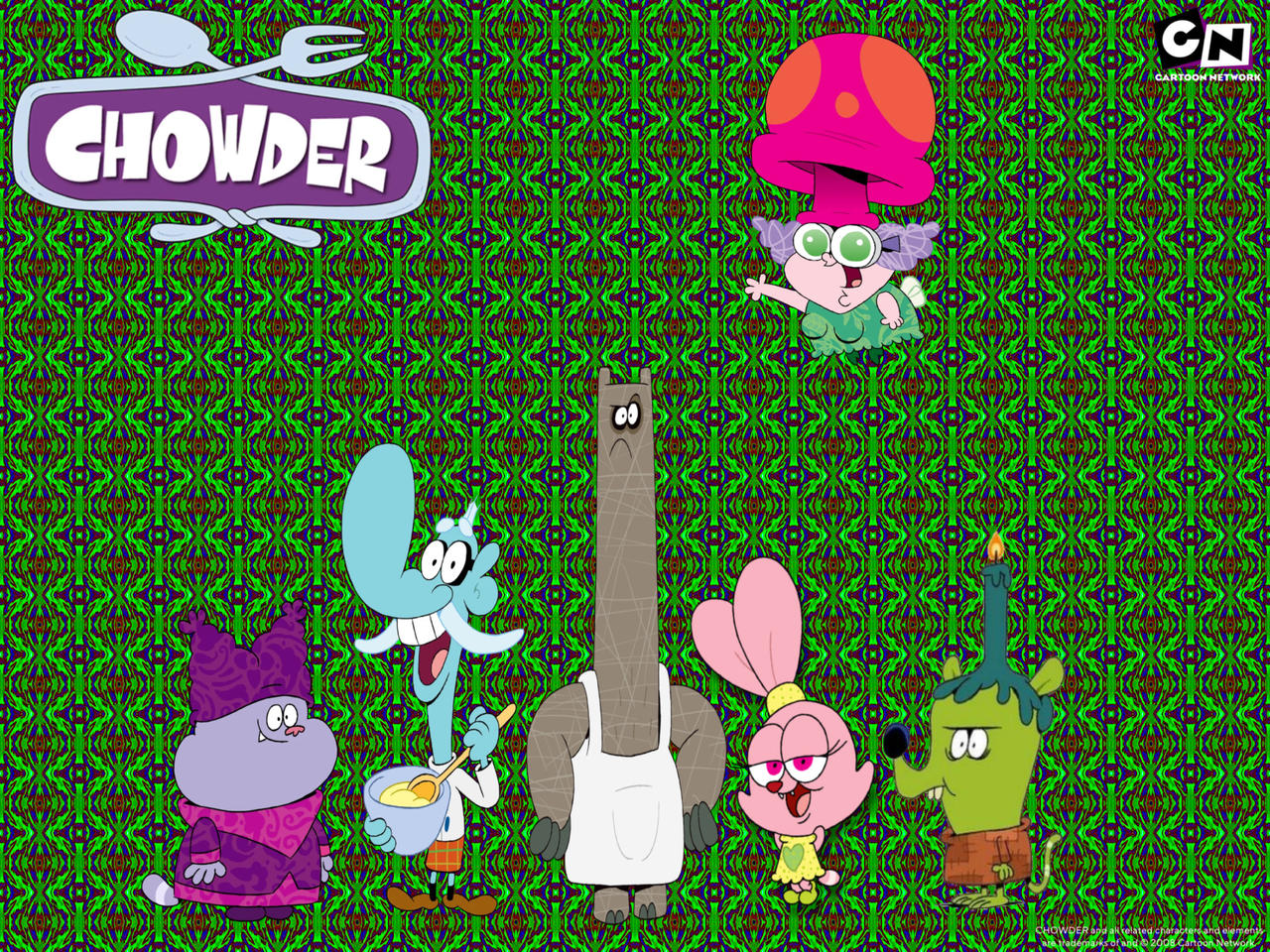 Chowder Character Texture Chowder Cartoon Wallpapers by eidiriririr on DeviantArt