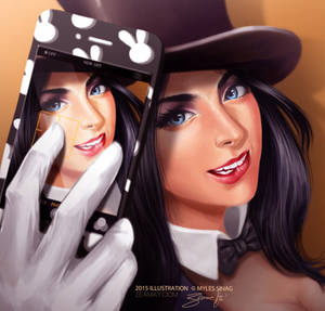 Zatanna Selfie by Zeamay Zatanna Selfie by Zeamay