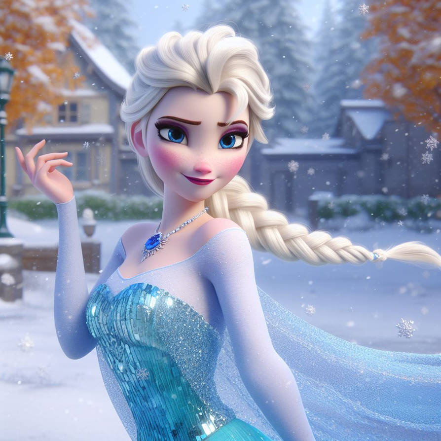 Help Elsa Elsa Outside While It's Snowing by disneyfan135 on DeviantArt