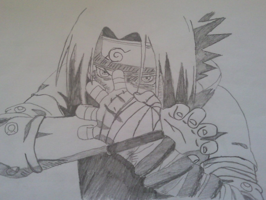 Sasuke Drawing By Xfatalnegrox On Deviantart