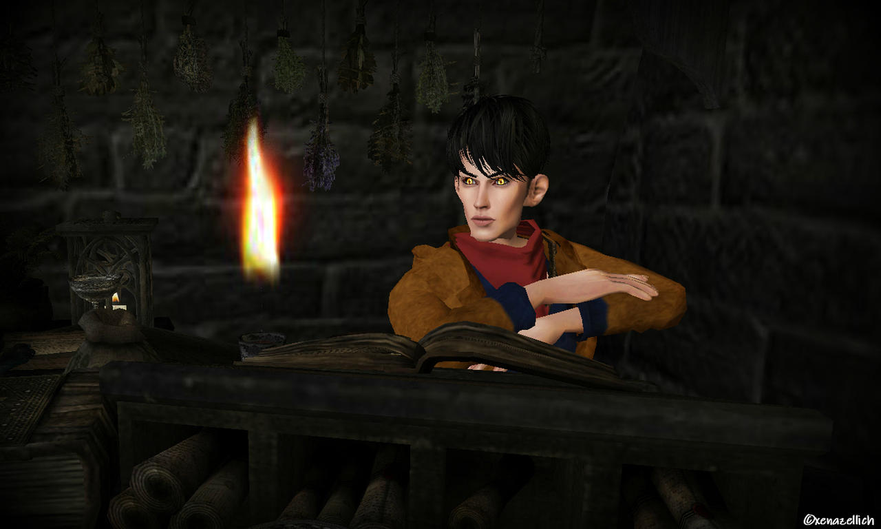 Merlin Magic Hand Power Merlin magic by XenaLive on DeviantArt