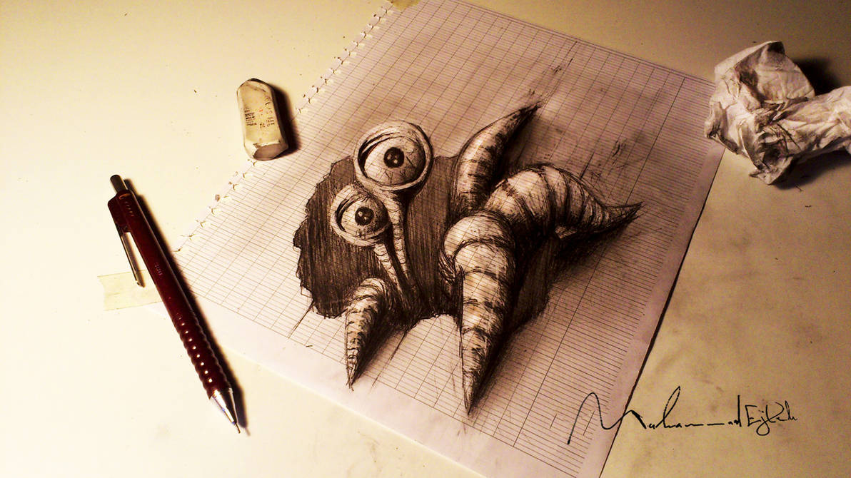 Paper monster 2 by Muhammad-Ejleh