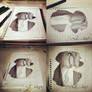 3D hole from different angles