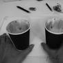real cup and 3D cup