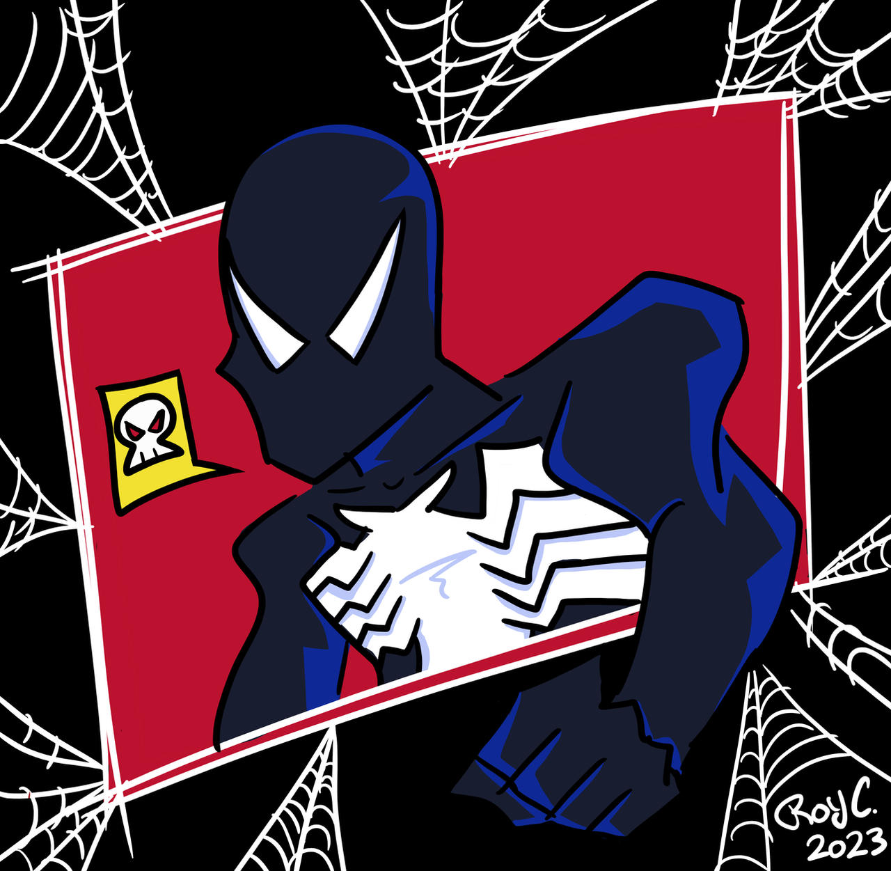 Black Suit Spidey By RoyC64 On DeviantArt black-suit-spidey-by-royc64-on-deviantart