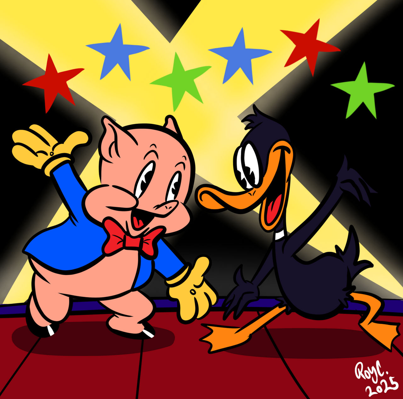 Porky Pig And Daffy Duck By RoyC64 On DeviantArt porky-pig-and-daffy-duck-by-royc64-on-deviantart