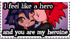 Axalxa Stamp: HeroHeroine