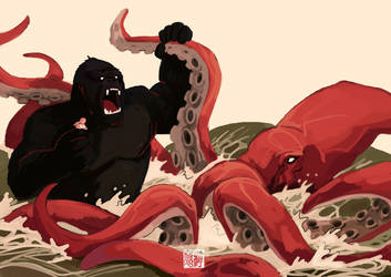 King Kong VS Kraken