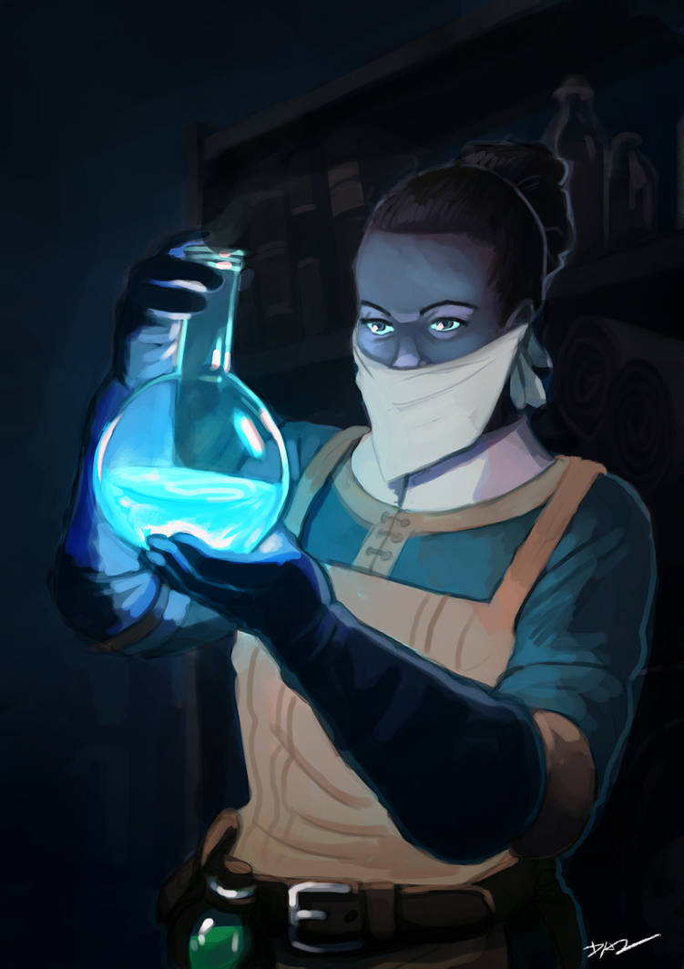 The Alchemist by tohdraws on DeviantArt