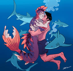 Underwater Kiss