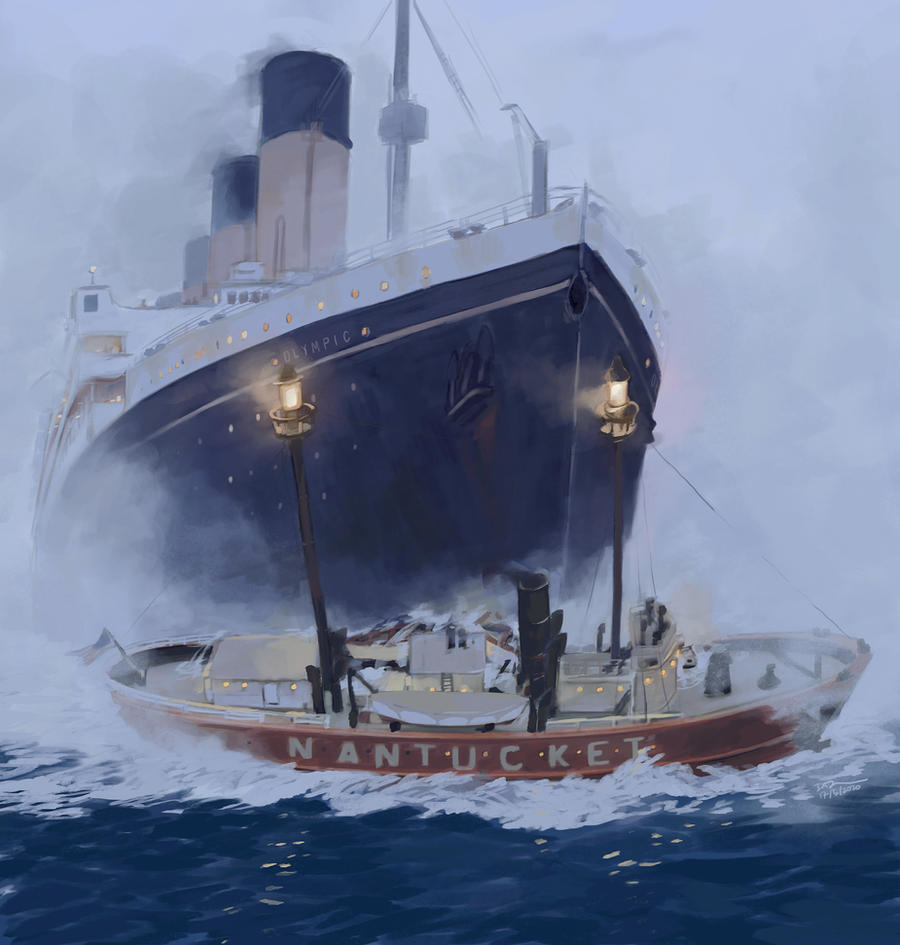 Olympic Nantucket Boat Crash, Titanic Wiki