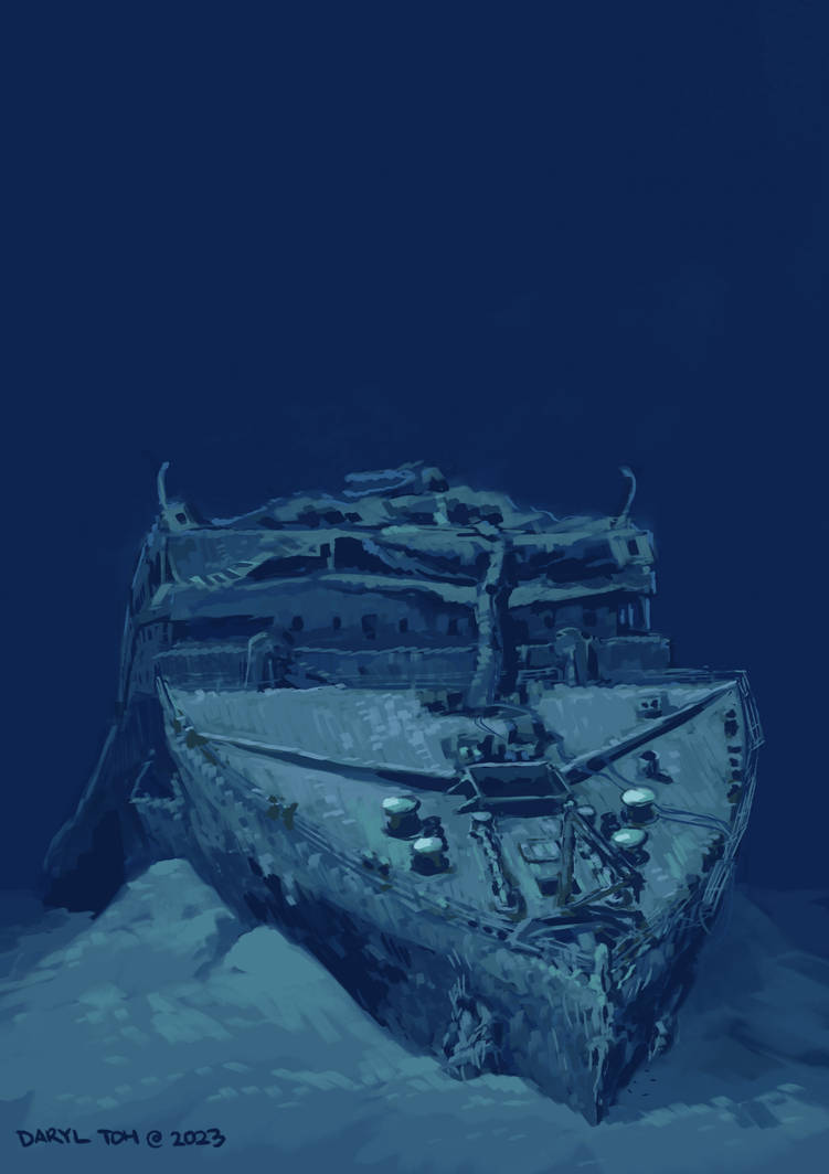Titanic Bow Wreck By Tohdraws On Deviantart Titanic Bow Wreck By Tohdraws On Deviantart
