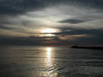 Sunset on Monterey Bay by WillDBill