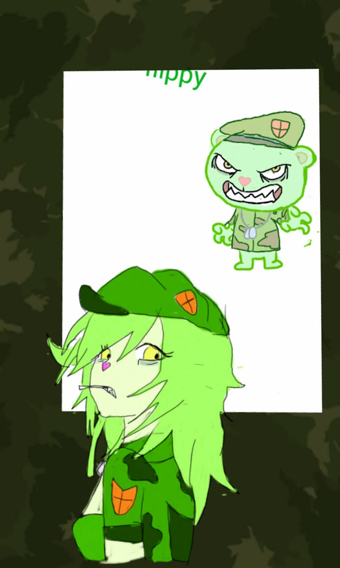 flippy htf anime by lighting-crash on DeviantArt