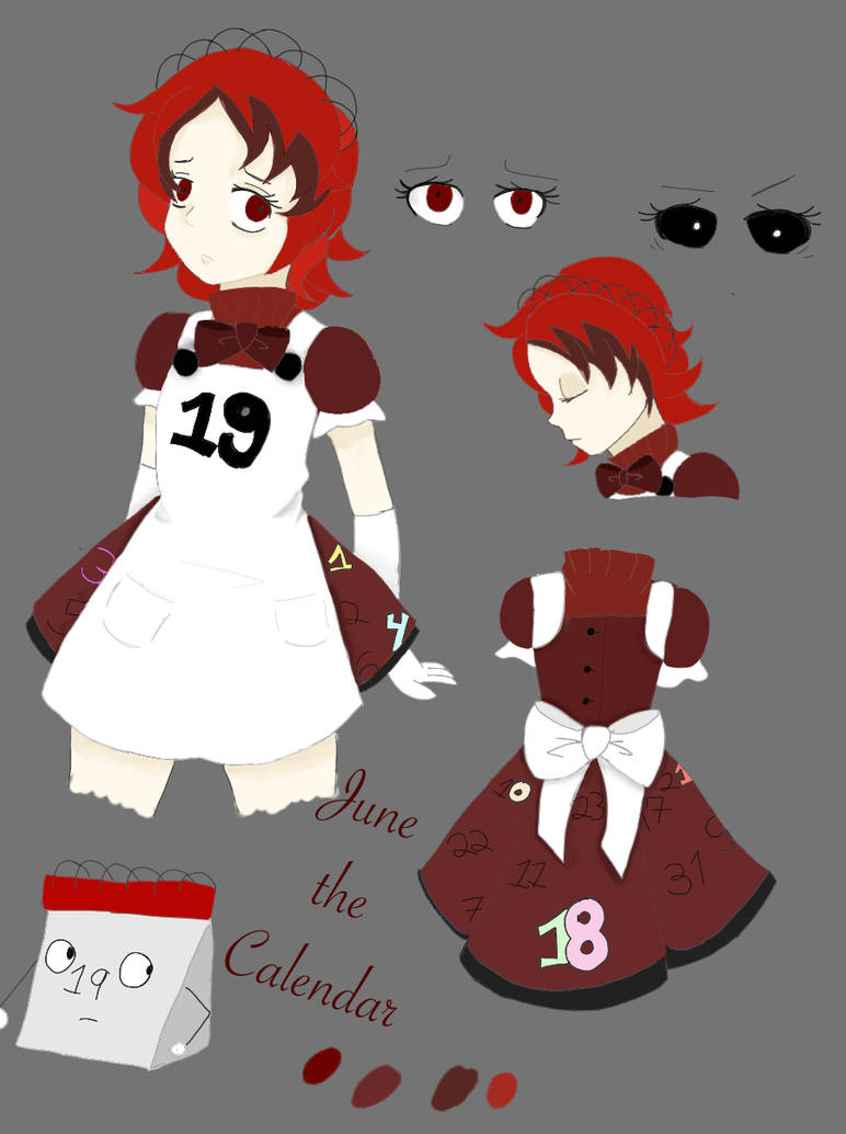 June the calendar (DHMIS) by lightingcrash on DeviantArt