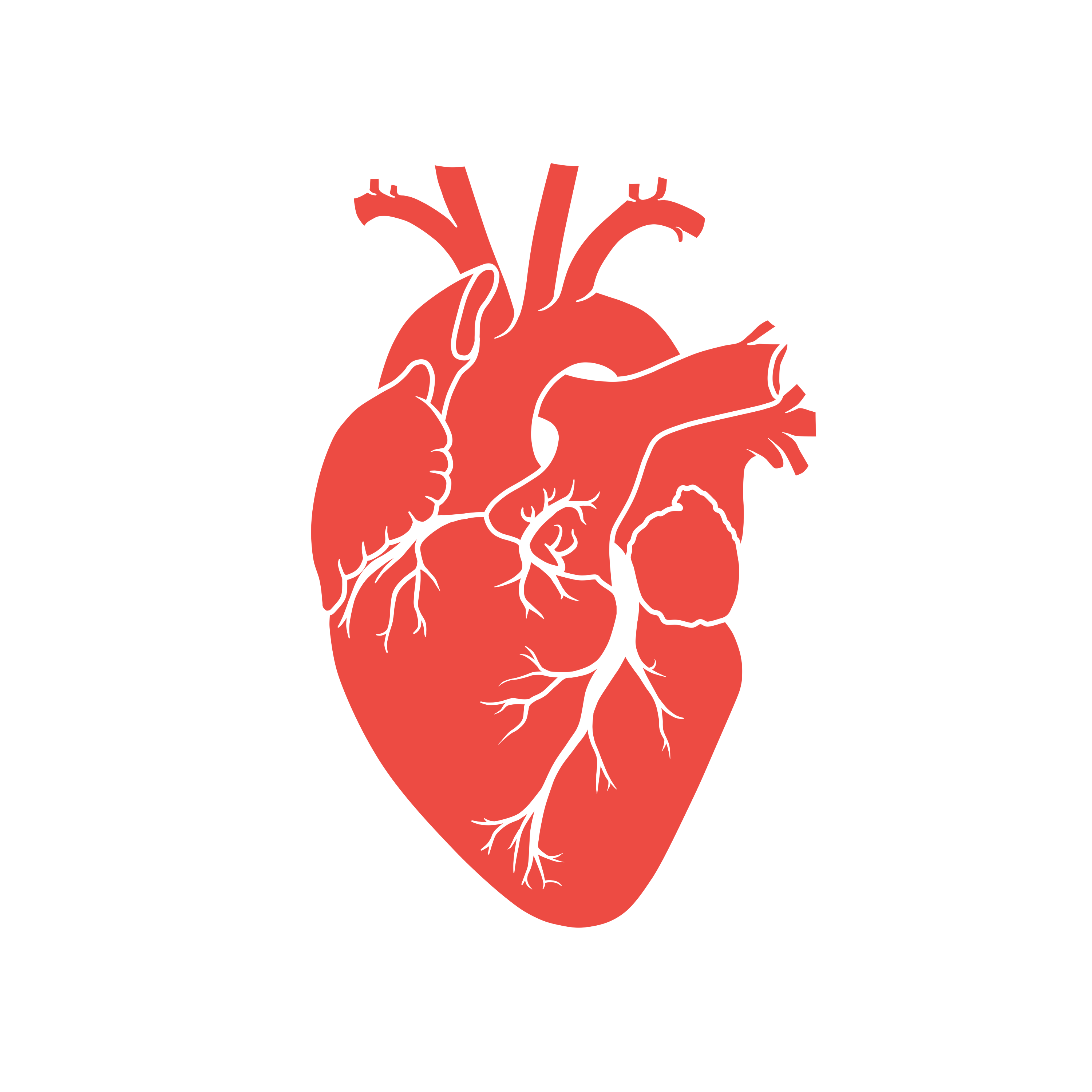 Diseño de corazón minimalista