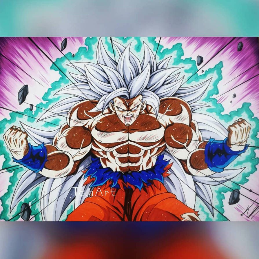 photo Mastered Ultra Goku Ultra Instinct Drawing Pencil goku beyond mastered ultra instinct by