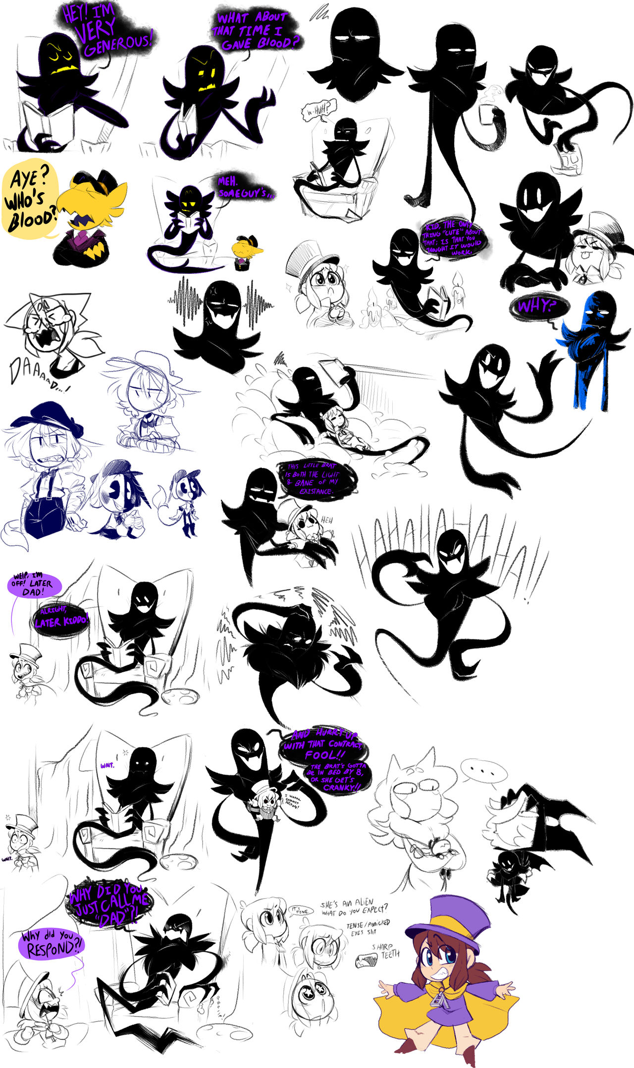 Snatcher Deviantart Doodles of mostly Snatcher by 00TheInkJester00 on DeviantArt