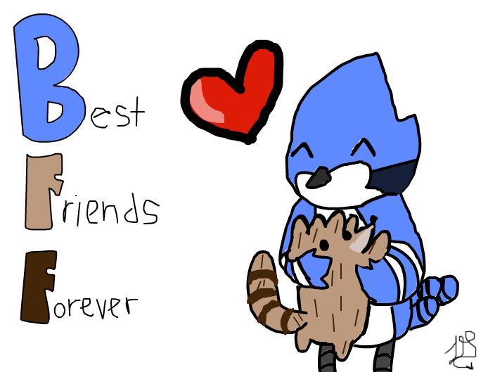 Rigby And Mordecai Cuties