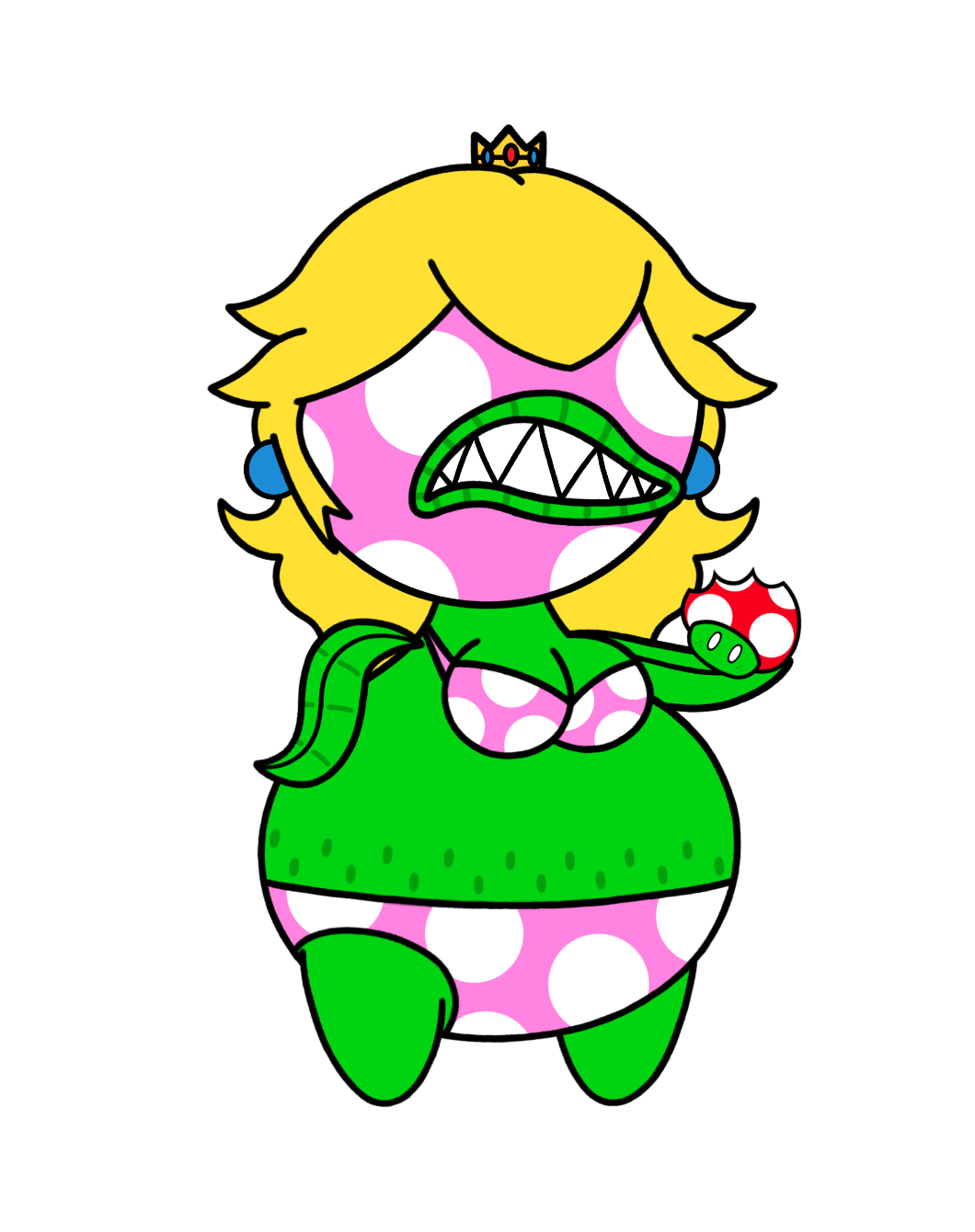 princess peach without dress Princess Peach Undress?!